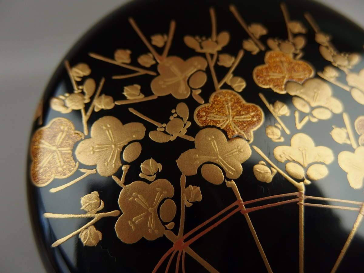 花扇蒔絵平棗一光作